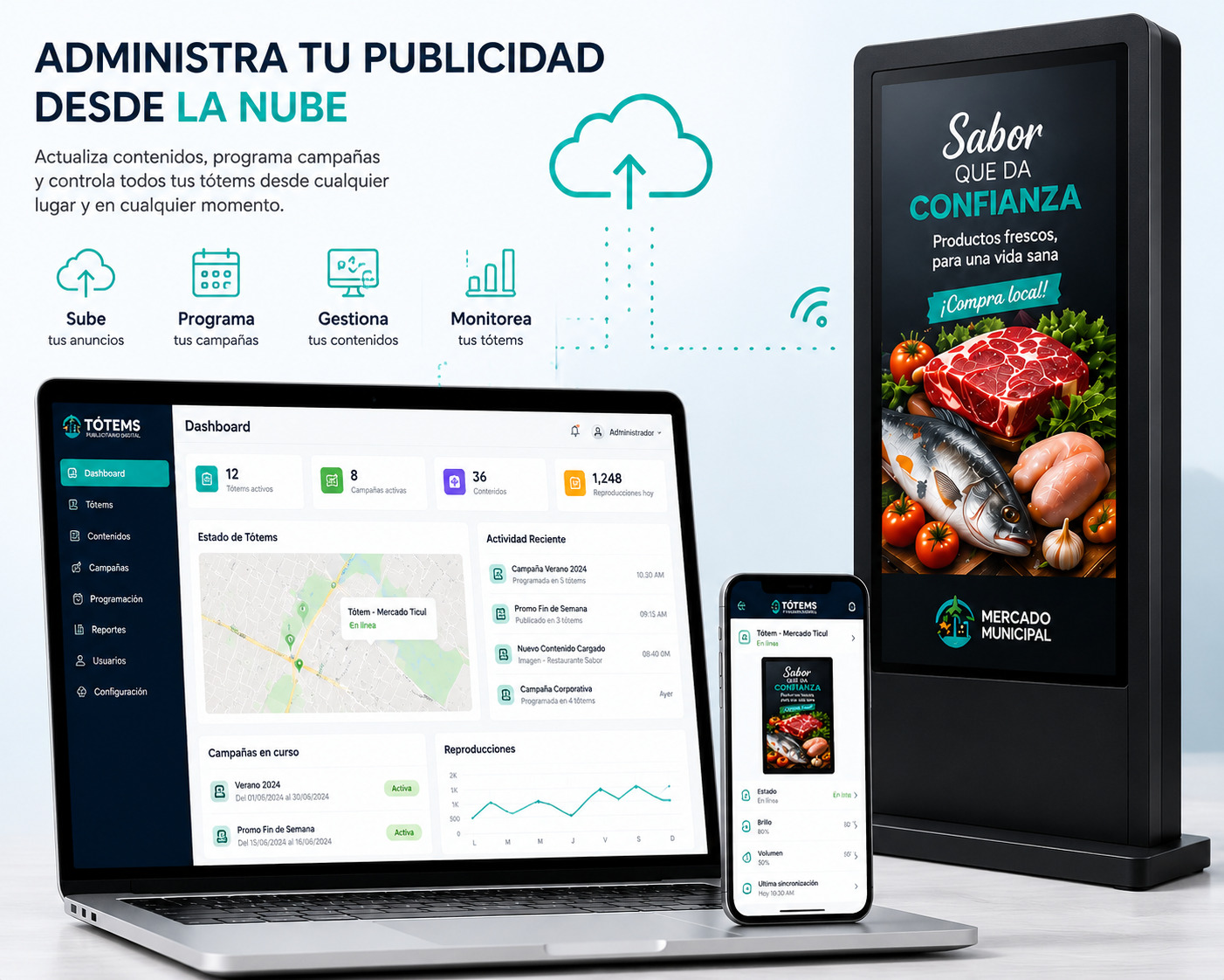 Software de administración de publicidad